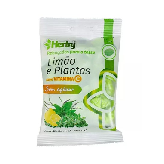 Herby Rebuçados Limão Plantas Com Vitamina C Sem Açucar 60g