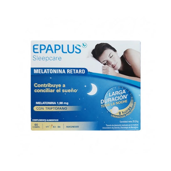 Epaplus Sleepcare Melatonina Retard con Triptófano 60comp