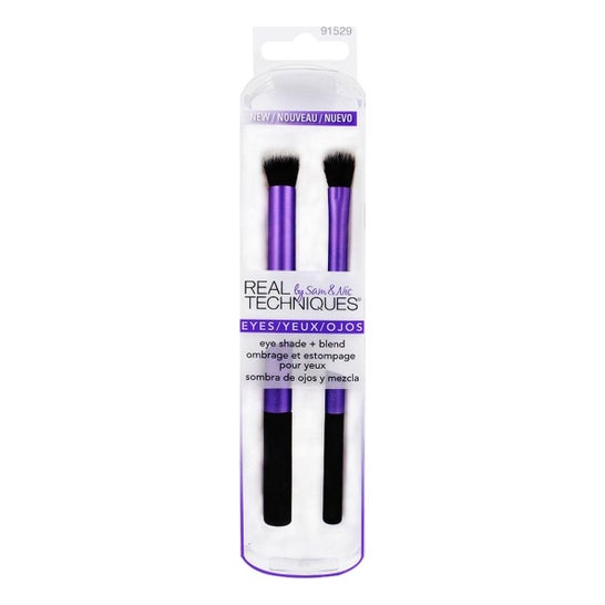Real Techniques Eye Shade + Blend Brush Kit 2 szt