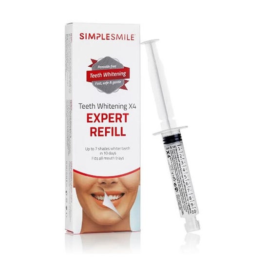 SimpleSmile Teeth Whitening X4 Expert Ricarica 10ml