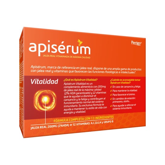 Apisérum Pack Vitalidad 3 Meses 90 caps
