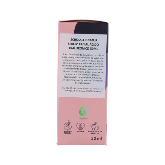 Schüssler Natur Sérum Facial Ácido Hialurónico 30 ml