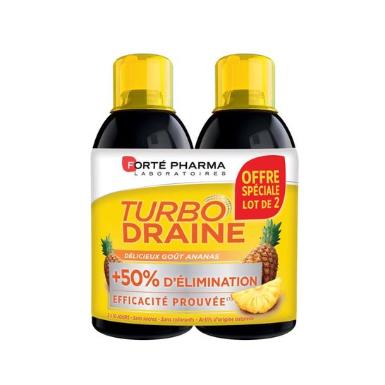Forte Pharma Turbodraine ananas 2x500ml
