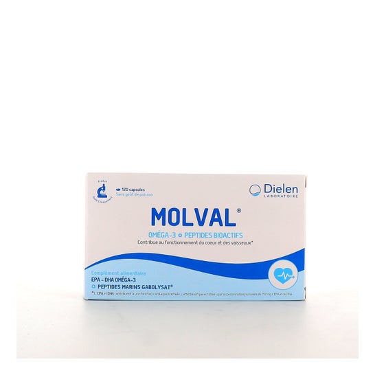 Molval Cardiovascular Protection Box of 120 Capsules