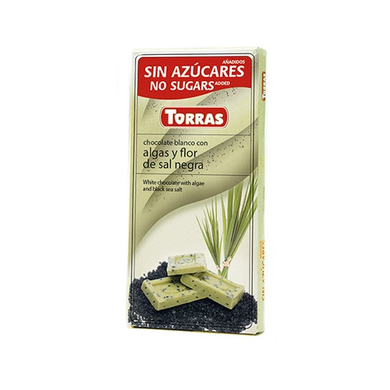 Torras Choco White Seaweed Salt S/G S/A 75g