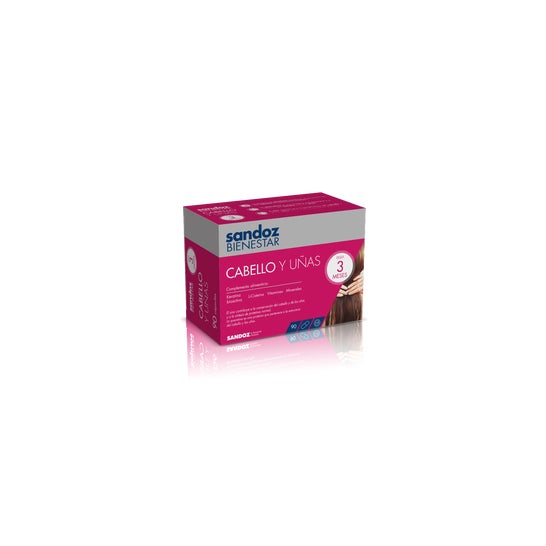 Sandoz Bienestar Cabellos Y Uñas 90 Caps SANDOZ,