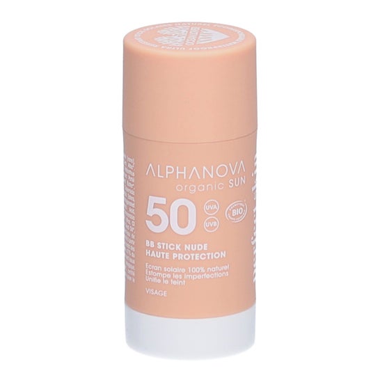 Alphanova Organic Sun BB Stick Nude Spf50 Bio 15g