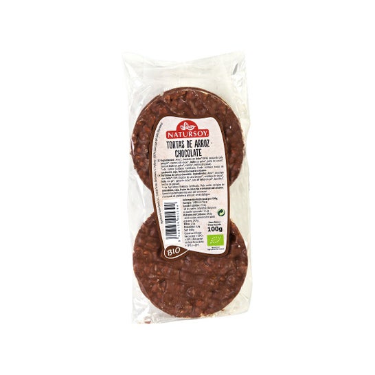 Natursoy Tortitas Arroz Chocolate Leche Bio 100g