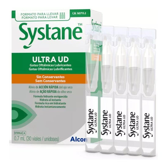 Alcon Systane® Ultra UD Gotas Oftálmicas 30x0,7ml Alcon Systane® Ultra UD Gotas Oftálmicas 30x0,7ml