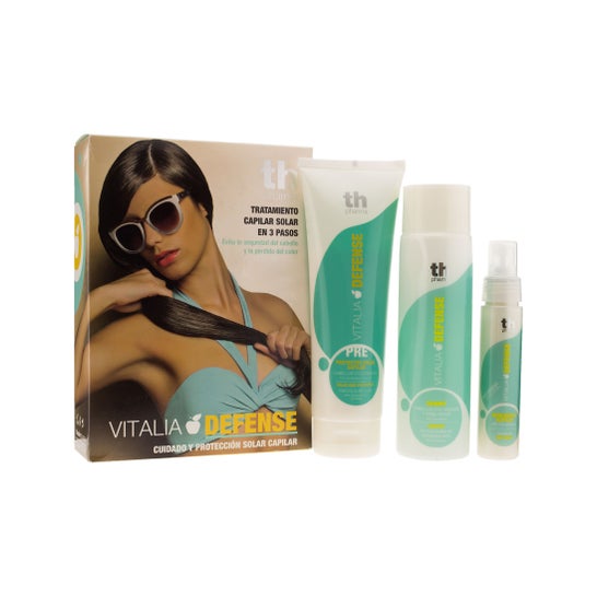 Th Pharma Cream Solar Hair Treatment 250ml + Shampoo 300ml + Spray 60ml