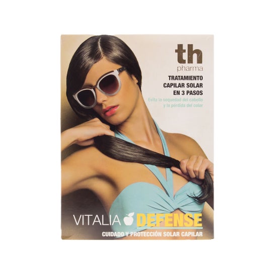 Thader Pharma Tratamiento Solar Capilar Crema 250 ml + Champú 300 ml + Spray 60 ml