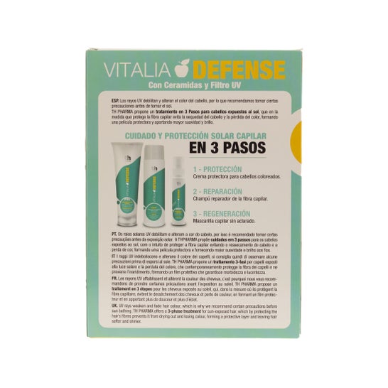 Thader Pharma Tratamiento Solar Capilar Crema 250 ml + Champú 300 ml + Spray 60 ml