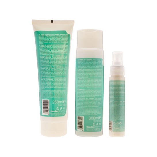 Thader Pharma Tratamiento Solar Capilar Crema 250 ml + Champú 300 ml + Spray 60 ml