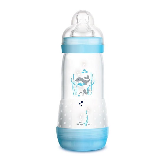 Suavinex Anti-Colic Baby Bottle Zero.ZeroTM - 180 ml - From Birth