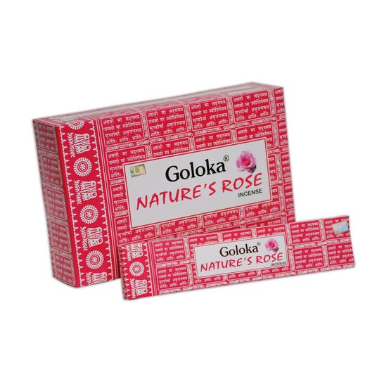 Goloka Nature's Rose Incense 12x15g