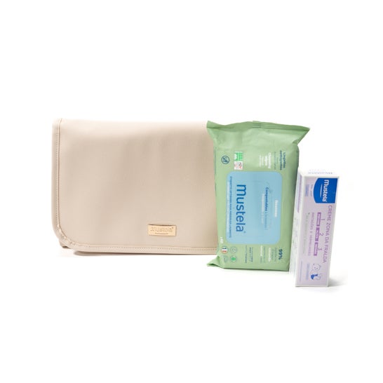 Mustela Kit Neceser Cambio Pañal Beige
