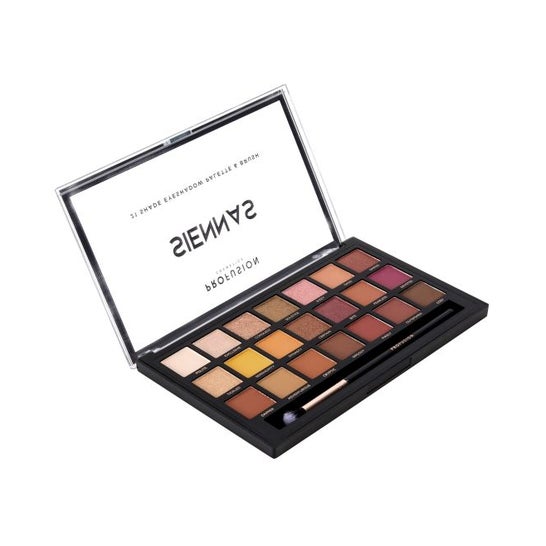 Profusion Cosmetics 21 Pro Siennas Palette Yeux 1ut