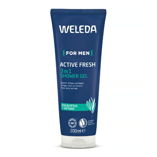 Weleda For Men Active Fresh 3 i 1 Duschgel 200 ml