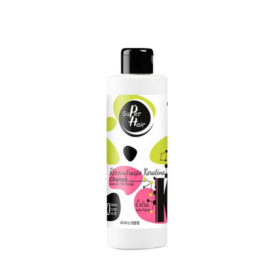Real Natura Super Hair Reconstrução Keratina Shampoo 400ml