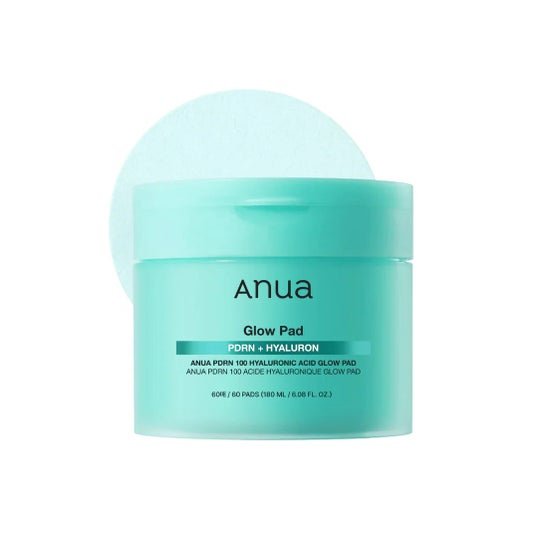 Anua PDRN 100 Hyaluronic Acid Glow Pad 60 uds