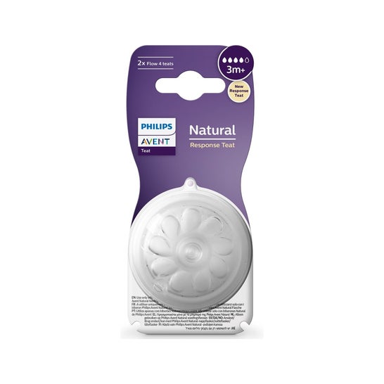 Avent Natursauger mit variablem Durchfluss 2 Stück