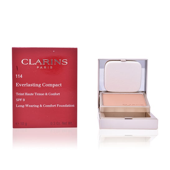 Clarins Everlasting Compact Foundation #114 Cappuccino 10g