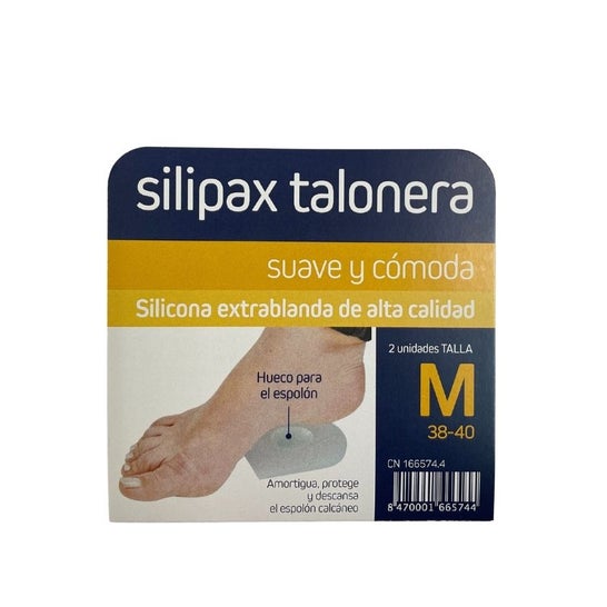 Silipax Heel Pad Size M 38-40