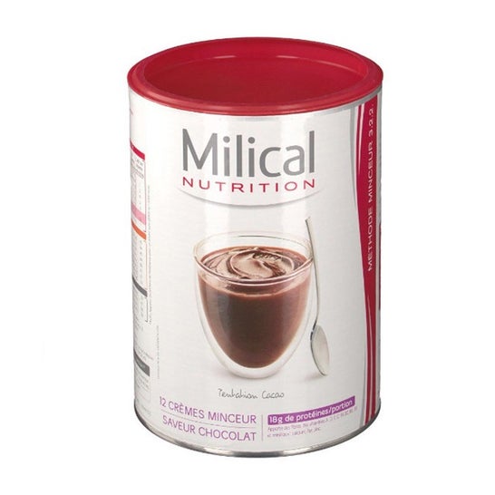 Milical - Hyperprotein Schokoladencreme 1 Karton mit 12 Mahlzeiten