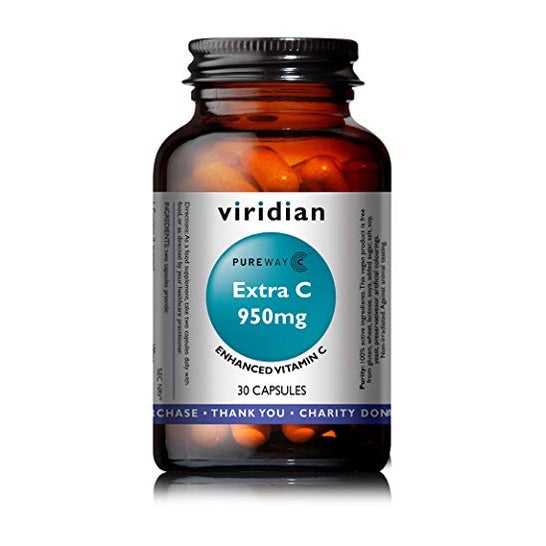 Viridian Extra C 950mg 30caps