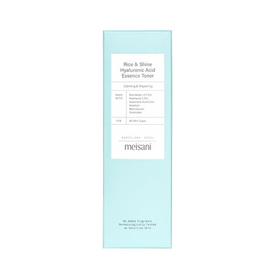 Meisani Rice and Shine Hyaluronic Acid Essence Toner 150 ml