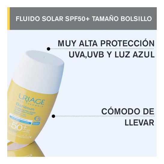 Uriage Bariesun Fluido Ultra Ligero Spf50 30ml Uriage Bariesun Fluido Ultra Ligero Spf50 30ml