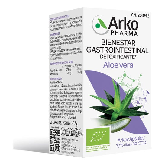 Arkopharma Aloe Vera Bio 30uds