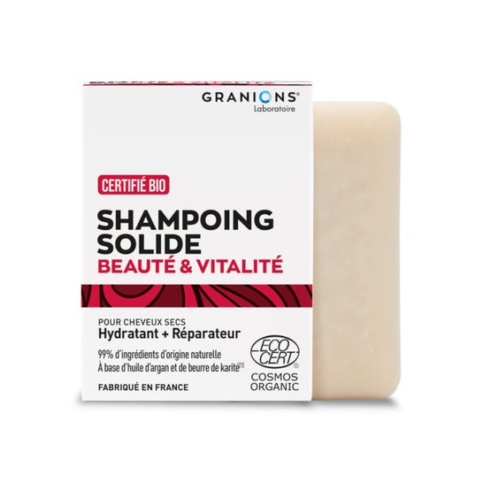 Granions Shampoo Solido Bellezza e Vitalità 80g