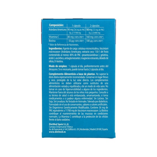 Naturmil Arandano 60 caps