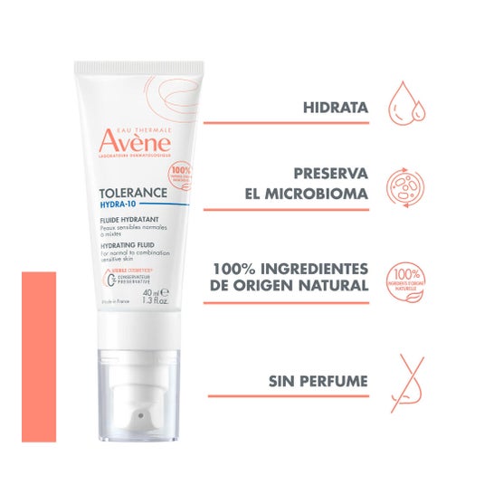 Avène Tolerance Hydra-10 Fluido Hidratante 40 ml
