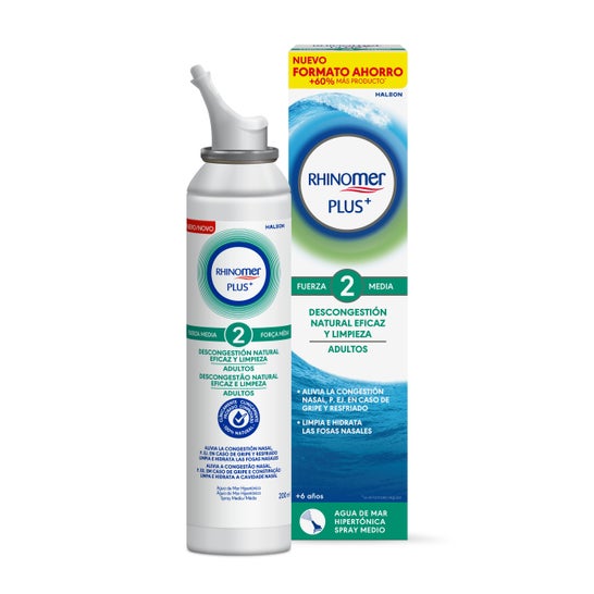 Rhinomer Plus Fuerza 2 Adultos 200ml