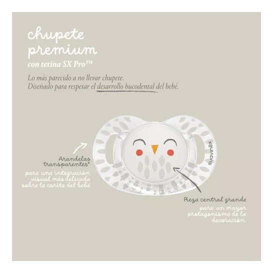 Suavinex Premium Silicone Soother +4m  Suavinex Premium Silicone Soother +4m