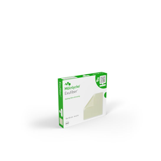 Exufiber Apósito 10x10cm 10 uds