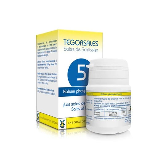 Tegor Tegor Sal 5 Kalium Phosphoricum 350comps Tegor Tegor Sal 5 Kalium Phosphoricum 350comps