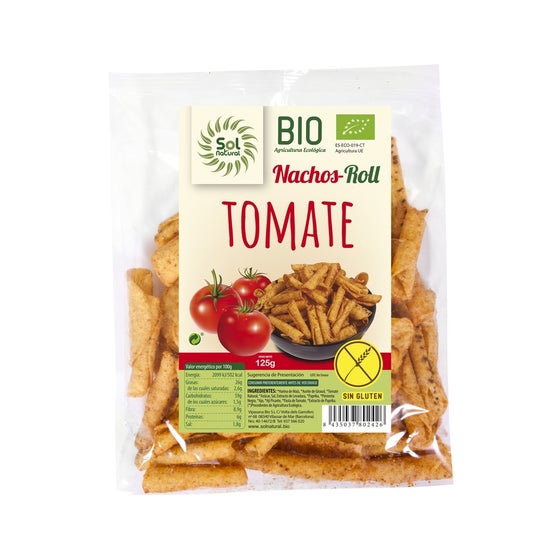Sol Natural Nachos Rolle Tomate 125g