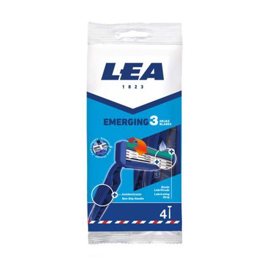 Lea Premium 3 Hojas Cuchillas Desechables 4uds