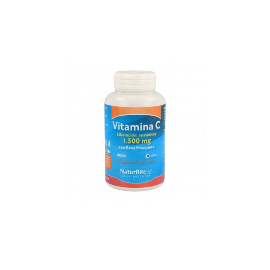 Naturbite Vitamina C 1500mg 90 Tabletas