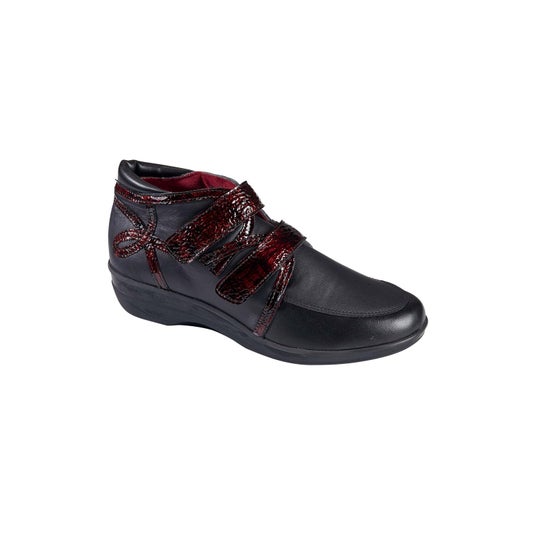 Adour Chut AD2056E Zapato Negro Burdeos Talla 40 1 Par