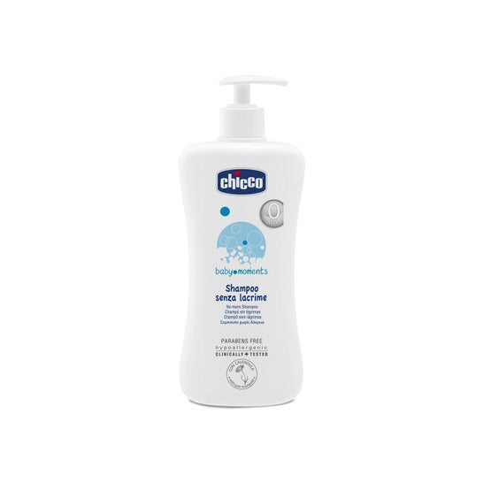 Chicco Baby Moments Gel de Baño y Champú sin Lágrimas 0m+ 500ml
