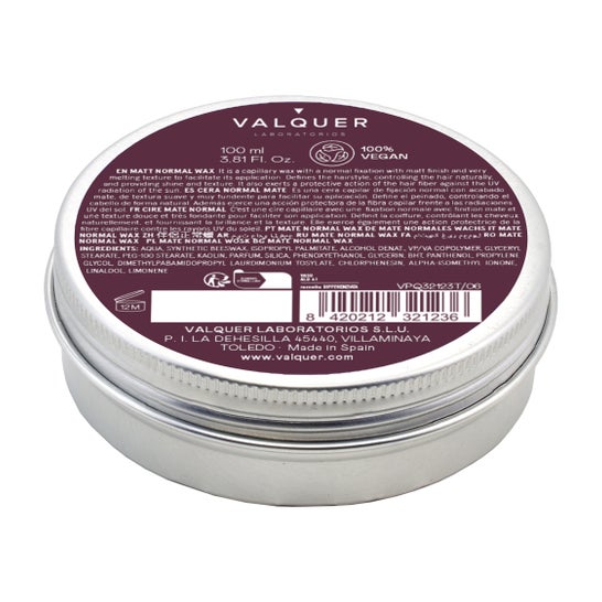 Valquer Cera Mate Normal 100 Ml
