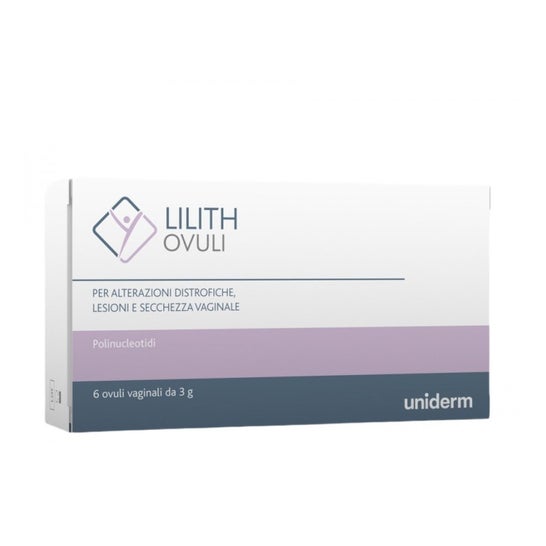 Uniderm Lilith Óvulos Vaginales 6x3g