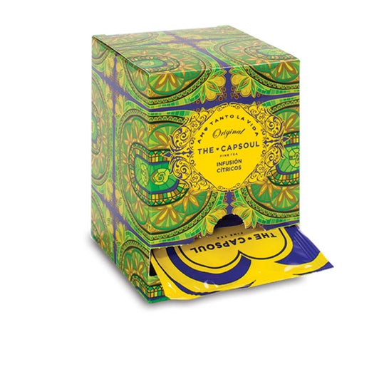 The Capsoul Enveloped Pyramids Citrus 15 pieces