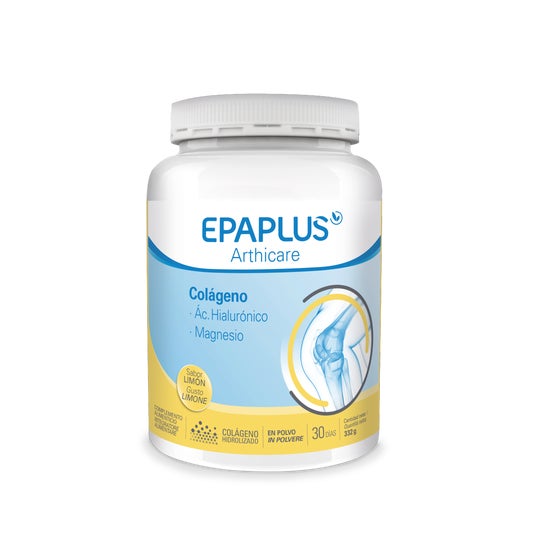 Epaplus Kollagen + Hyaluronsäre + Magnesium als Pulver 30 Tage mit Zitronengeschmack 332 g