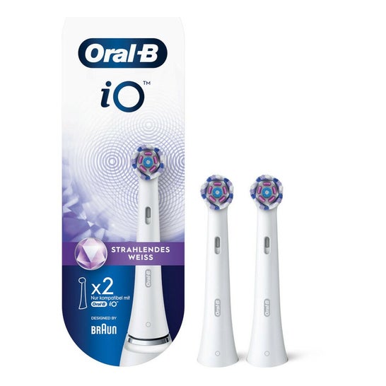 Oral-B iO Radiant White Cabezal de Recambio 2uds