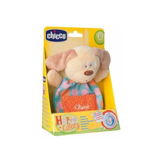 Chicco Happy Colors Blanket Doggy Nibbles